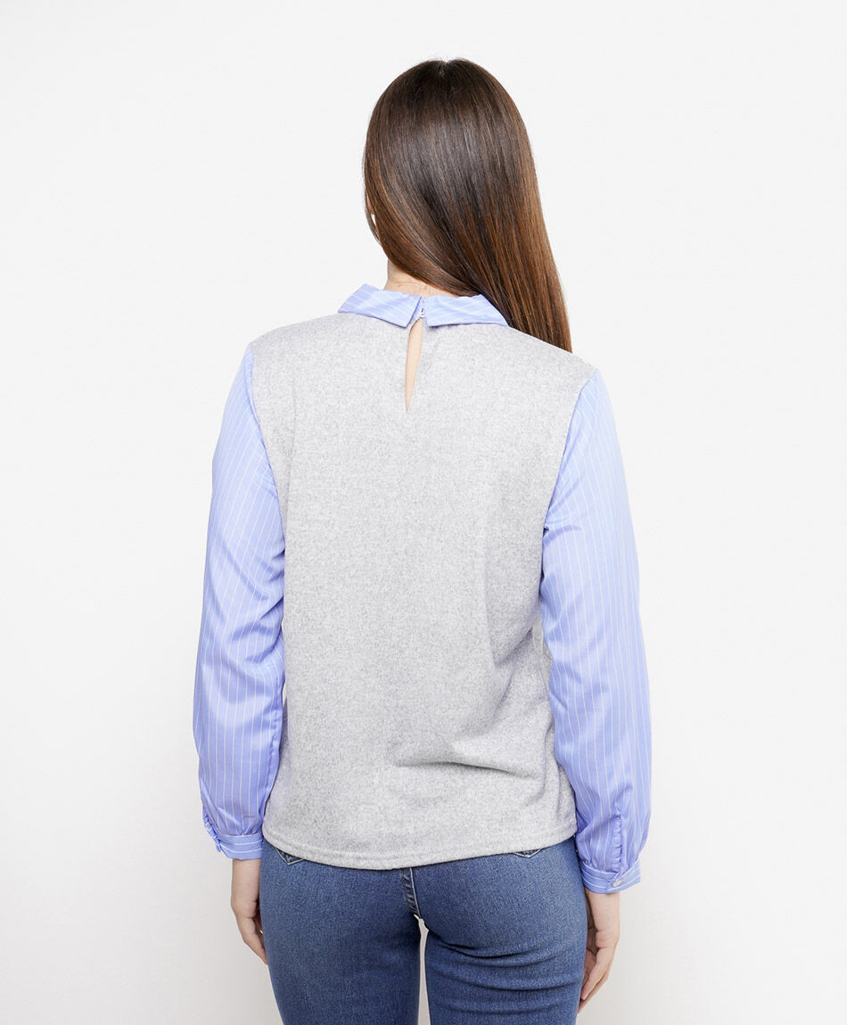 Blusa mujer mix sweater