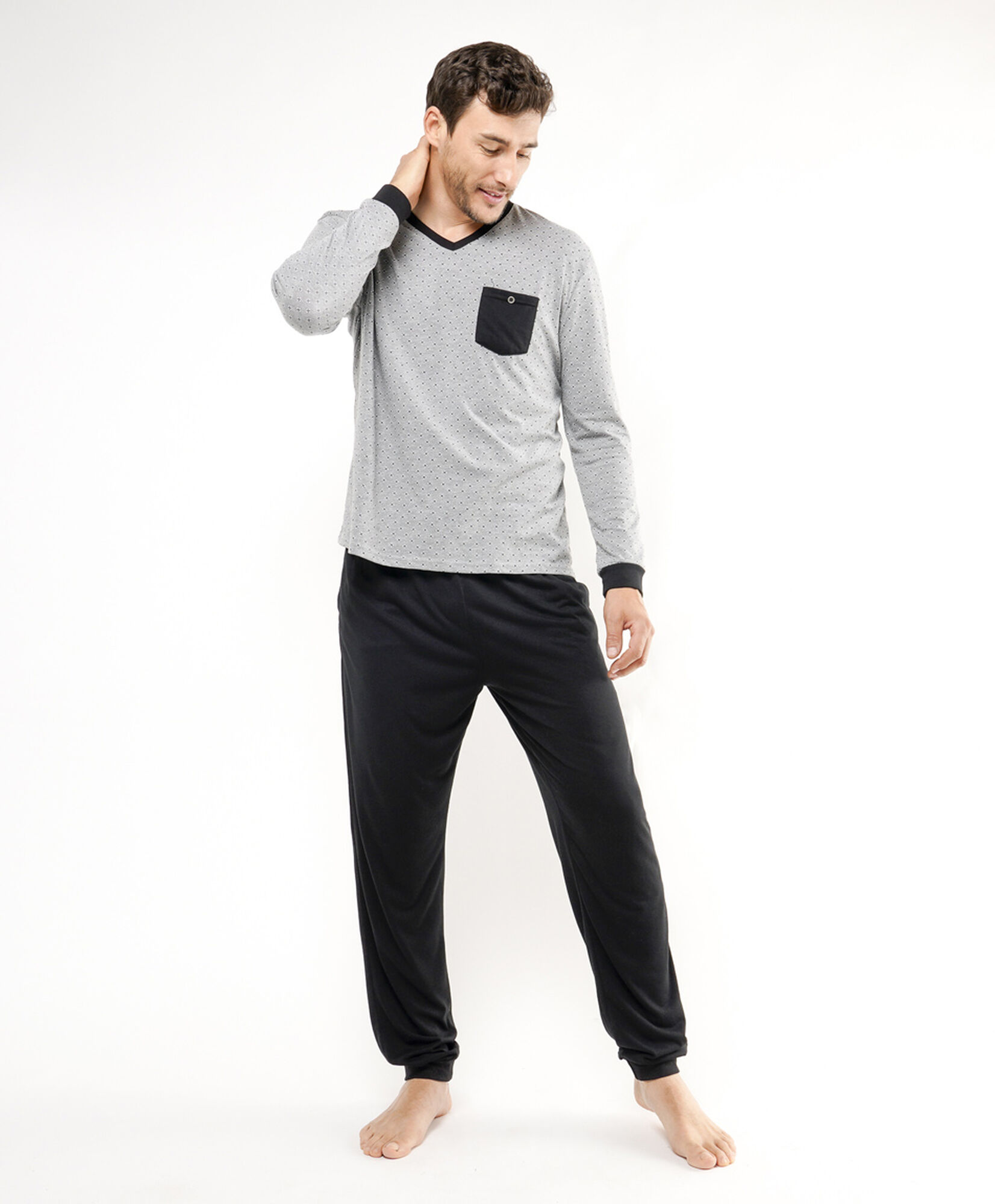 Pijama hombre bolsillo Pijama hombre bolsillo
