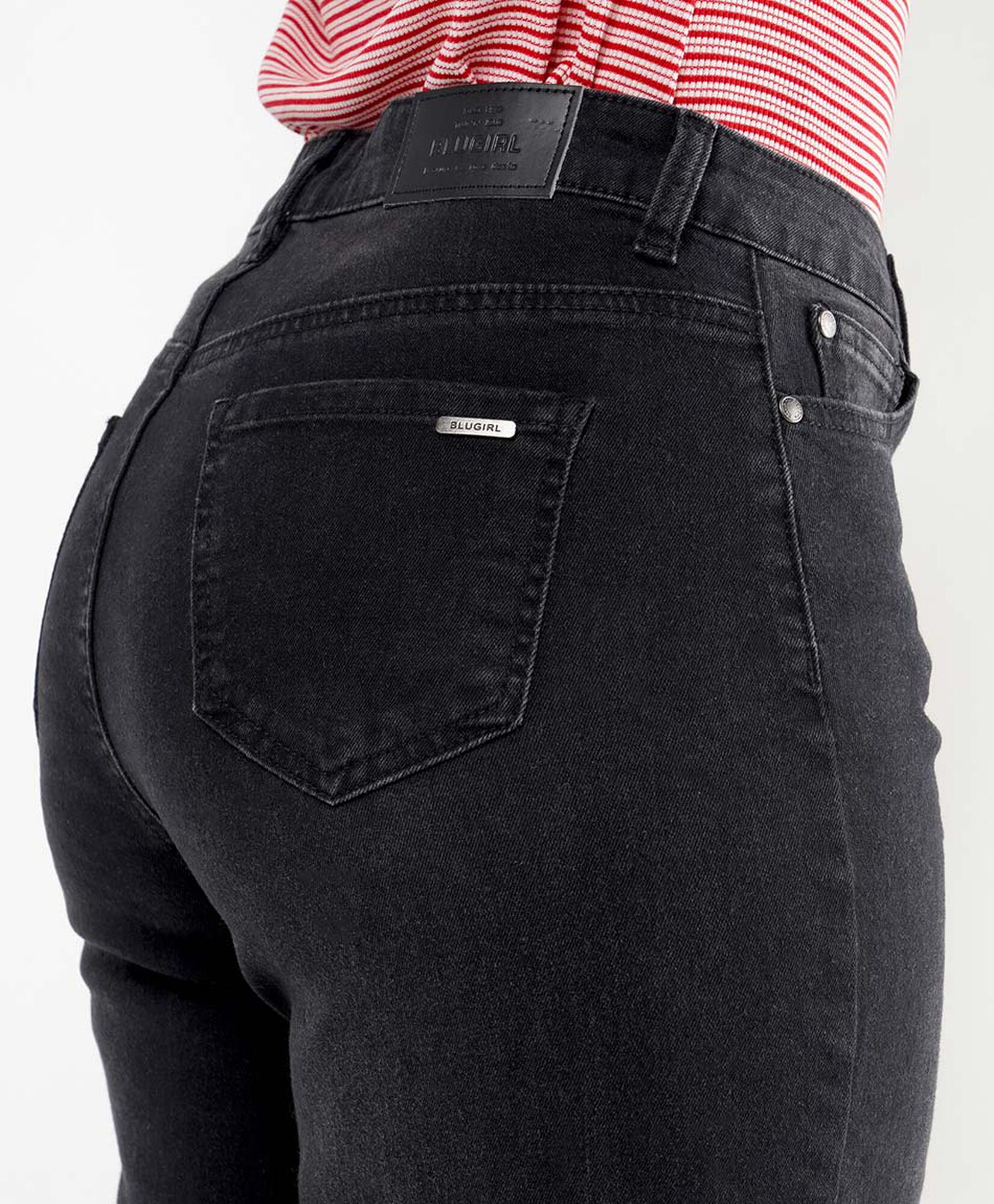 Jeans mujer liso negro wide Jeans mujer liso negro wide