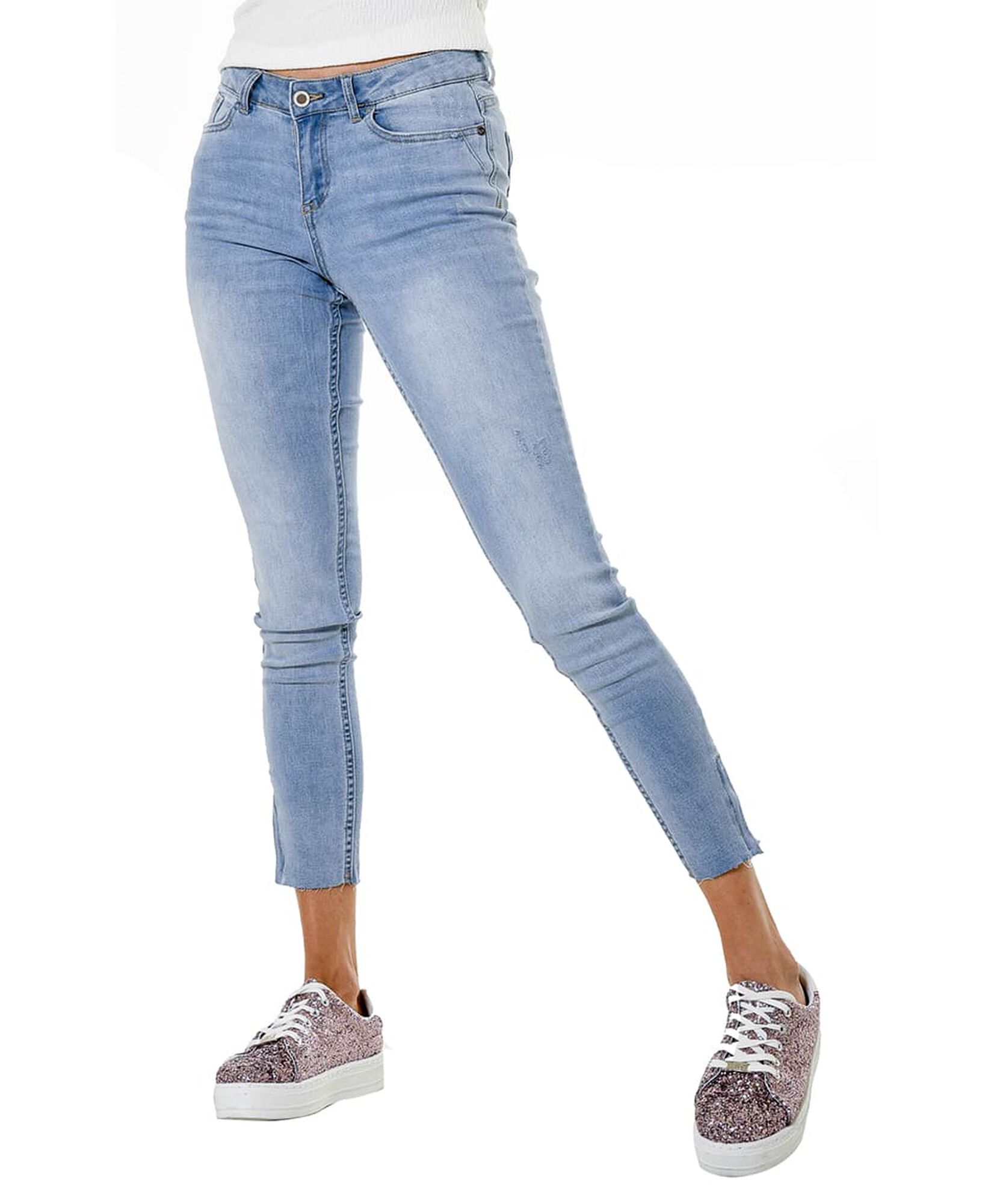 Jeans zipper neon Jeans zipper neon