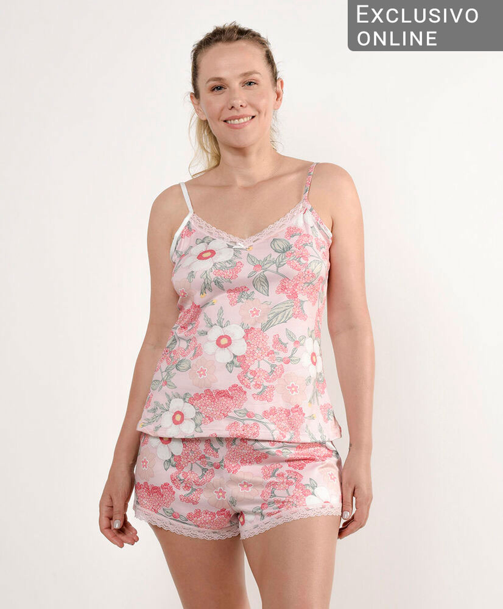Baby doll mujer flores diversas Baby doll mujer flores diversas