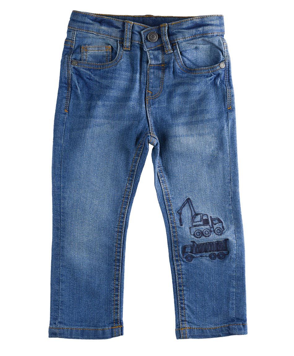 Jeans beb&eacute; camiones