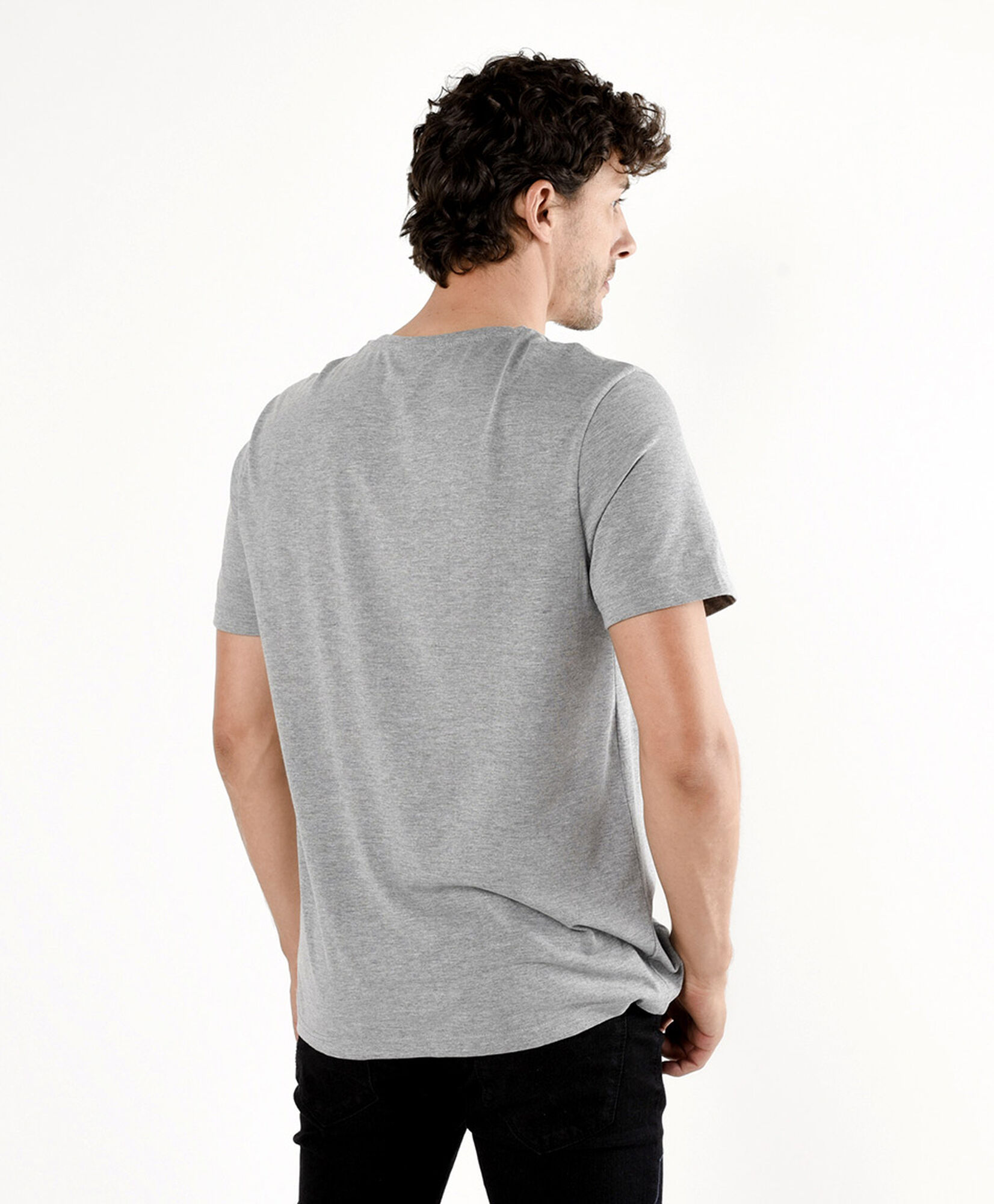 Polera hombre básica colores Polera hombre básica colores