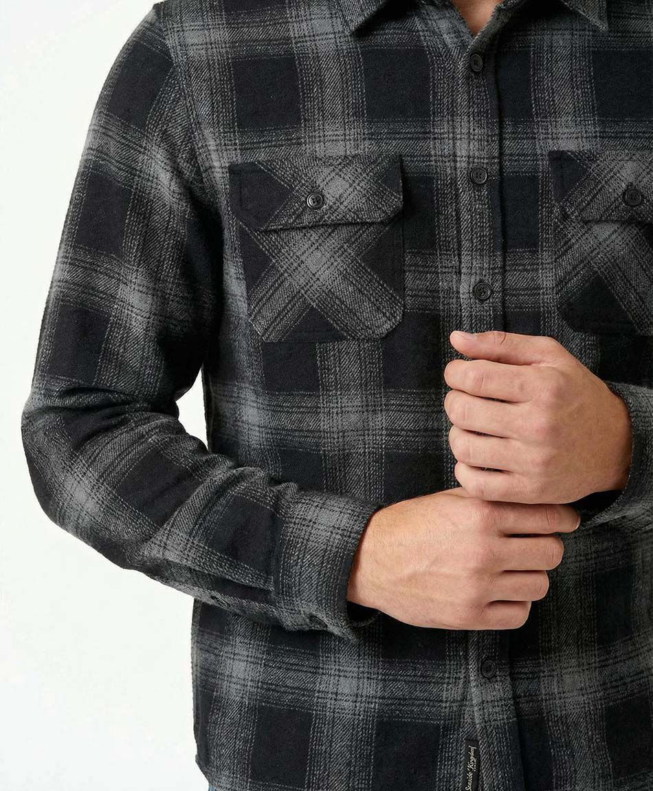 Chaqueta hombre le&ntilde;adora franela escoses