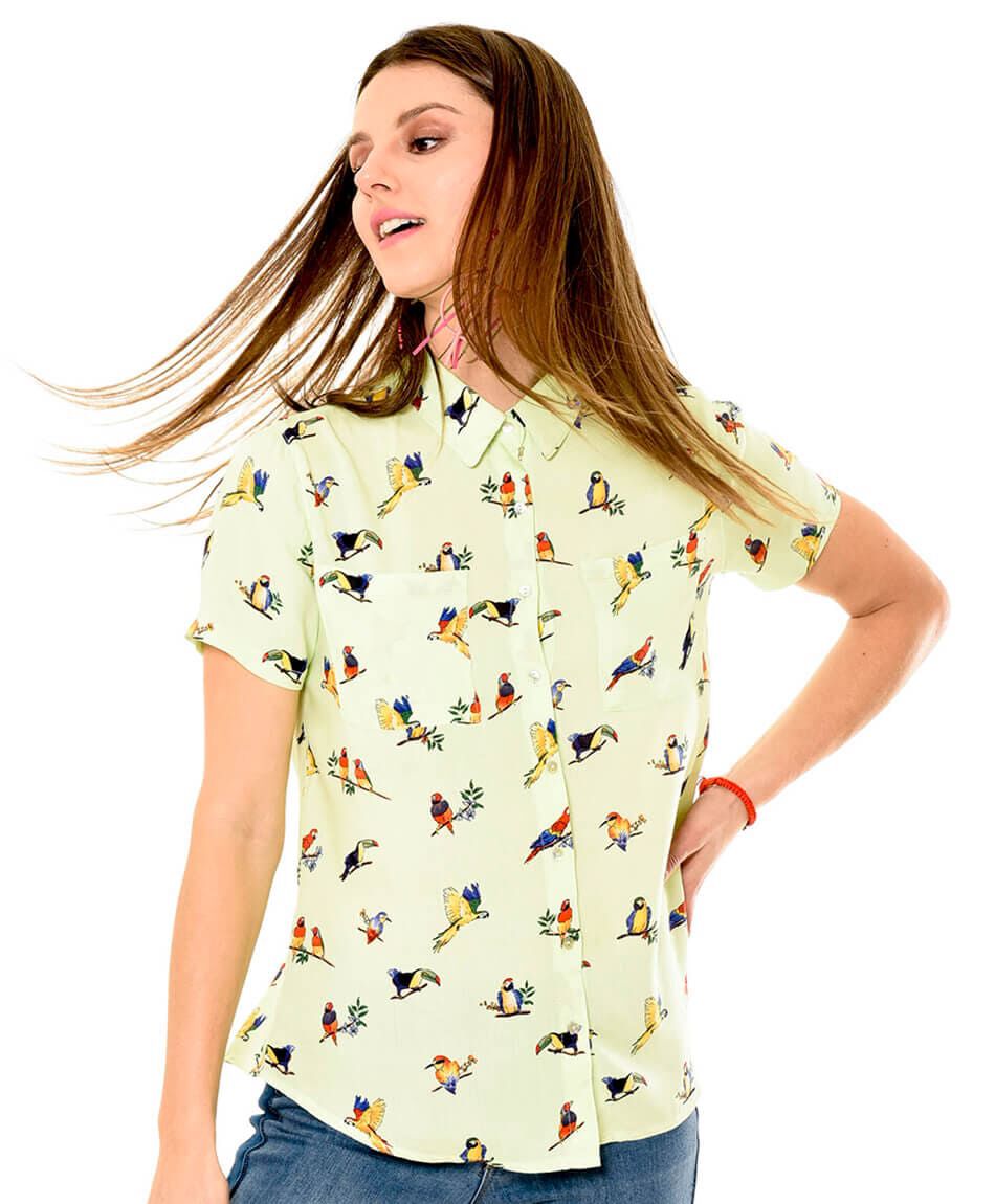 Blusa camisera