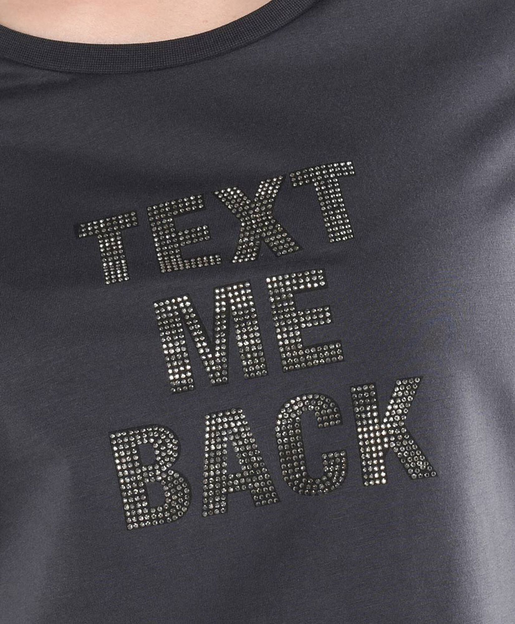 Polera mujer texto brillante Polera mujer texto brillante