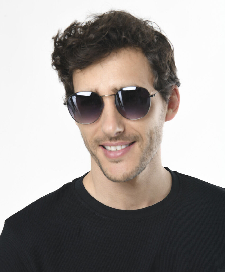 Lentes hombre aviador protecci&oacute;n uv
