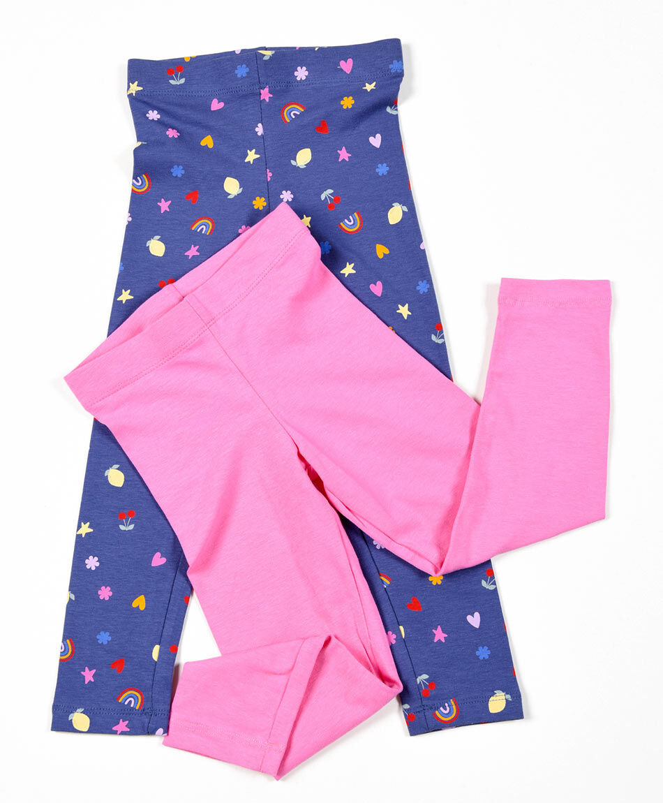 Pack 2 leggins bebé dibujos