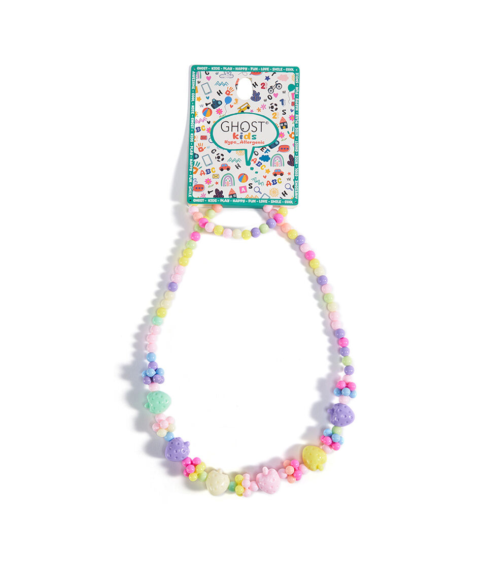 Set collar + pulsera infantil colores