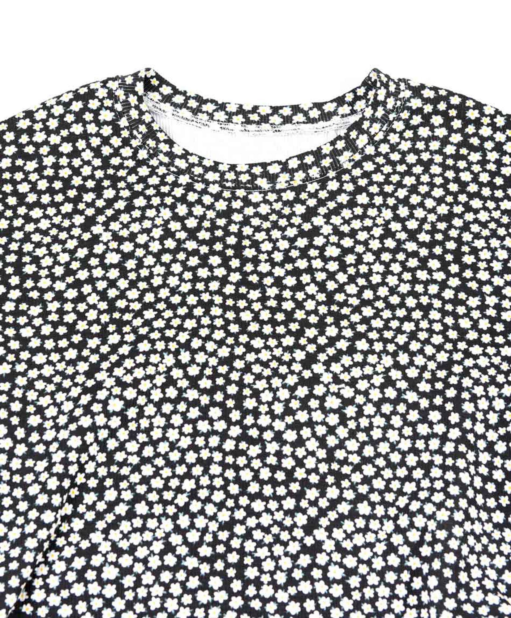 Polera niña florcitas lazos Polera niña florcitas lazos