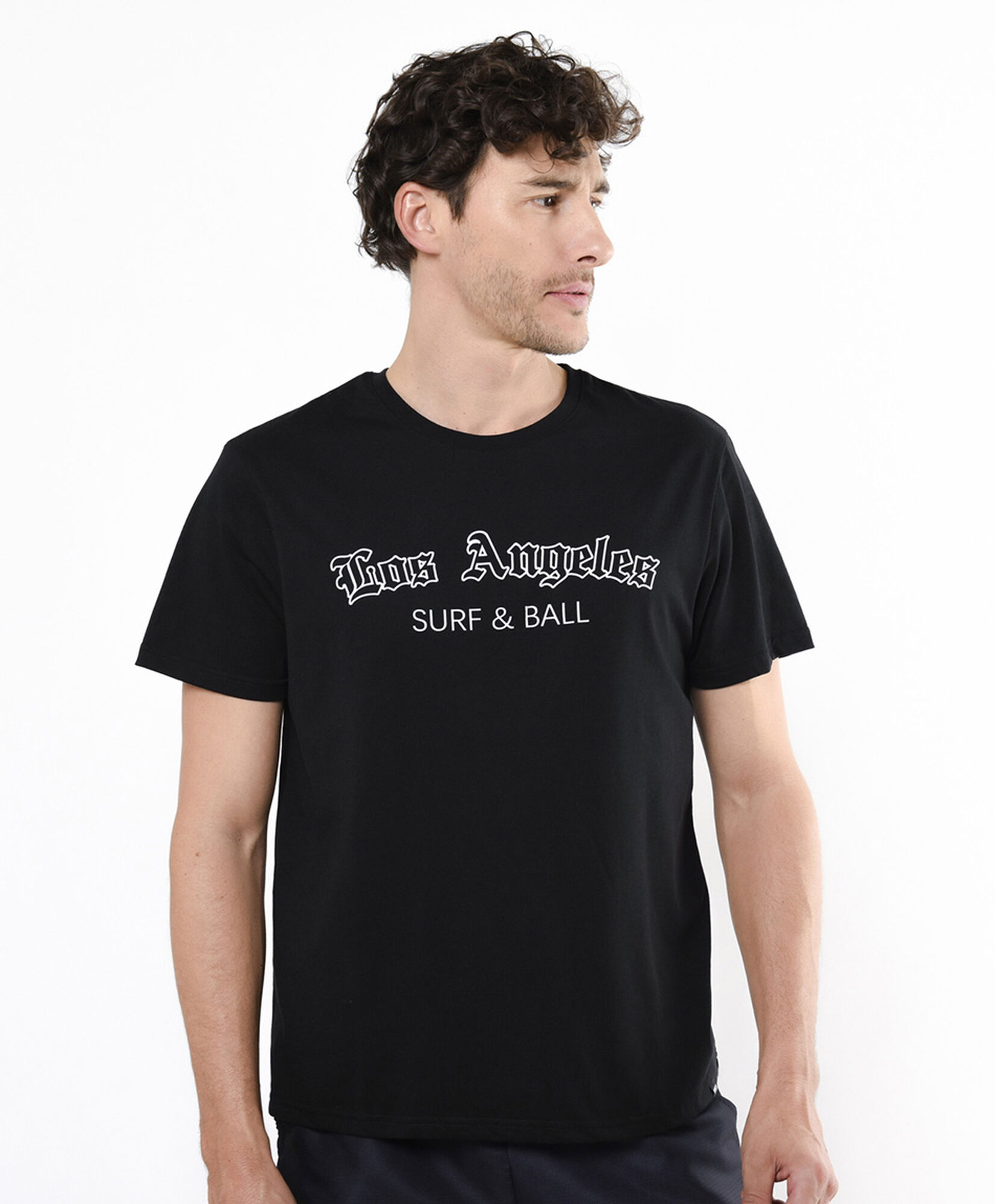 Polera deportiva hombre los angeles Polera deportiva hombre los angeles