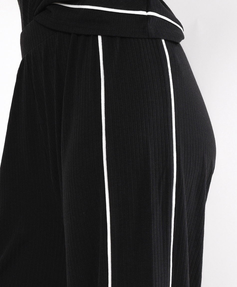 Pantal&oacute;n mujer acanalado