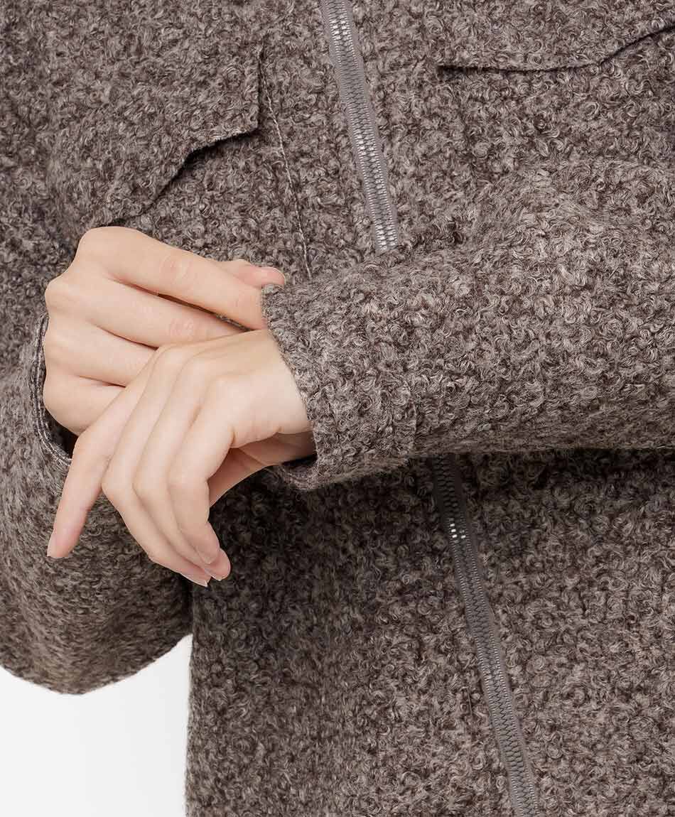 Chaqueta mujer jaspeada