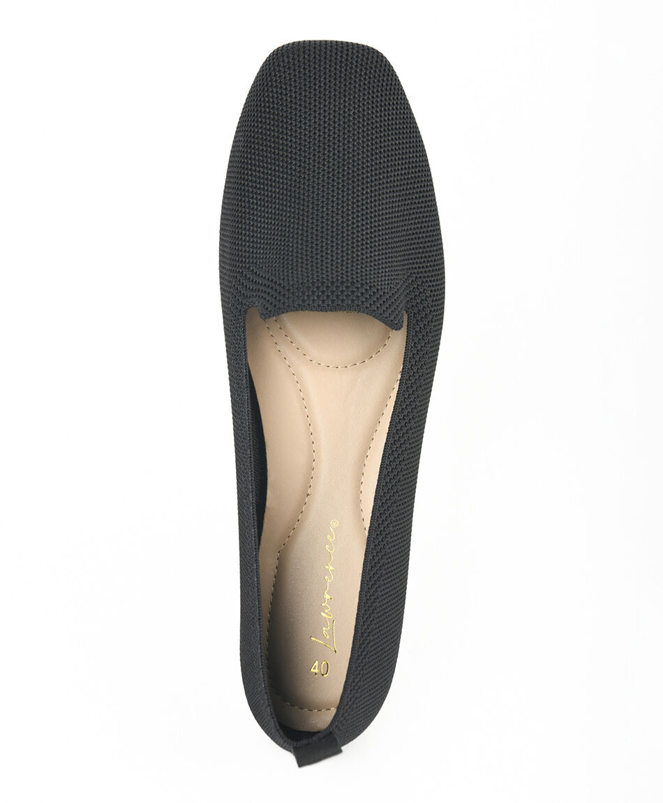 Ballerina mujer tejida taco cuadrado