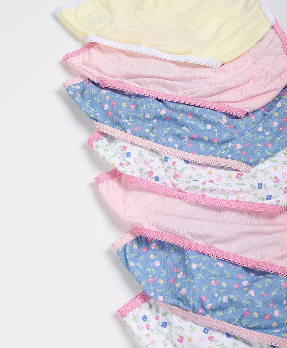 Pack 7 calzones ni&ntilde;a estampados