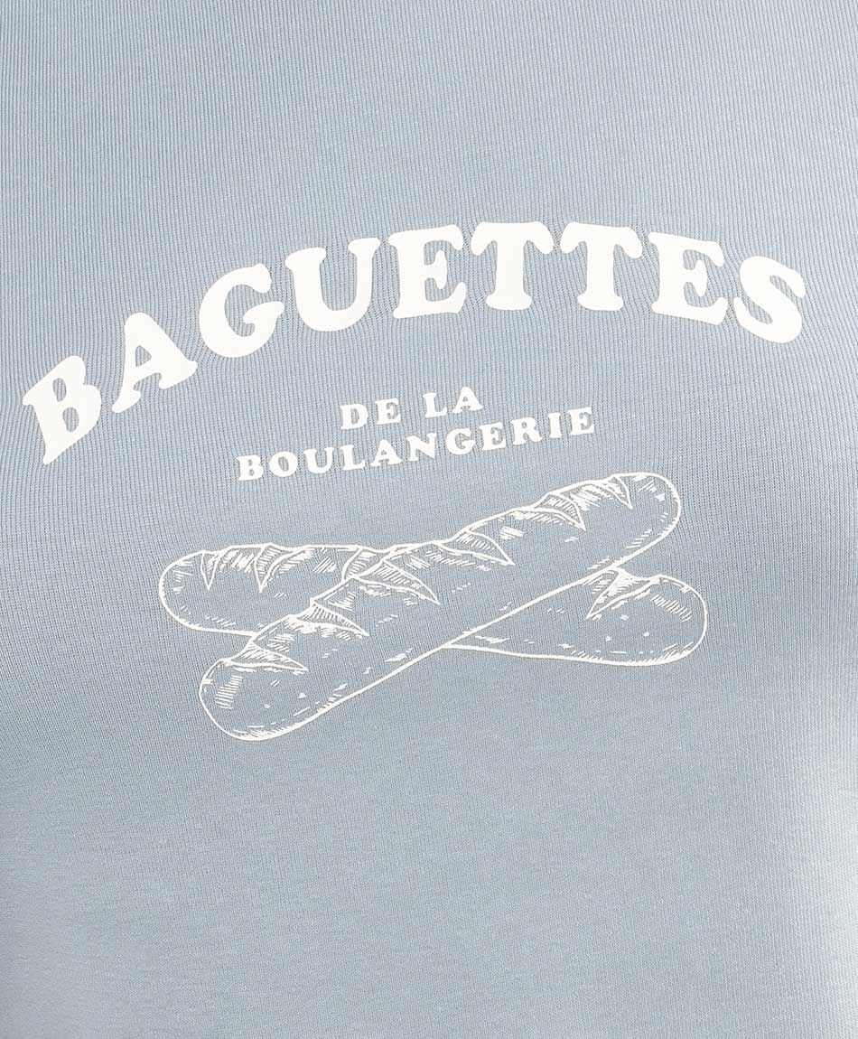Polera mujer pan baguettes