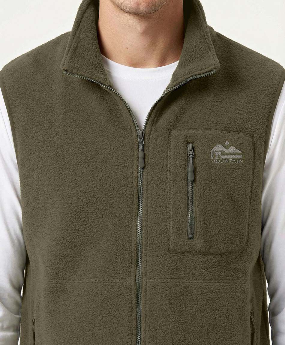 Poler&oacute;n hombre sin mangas mountain green