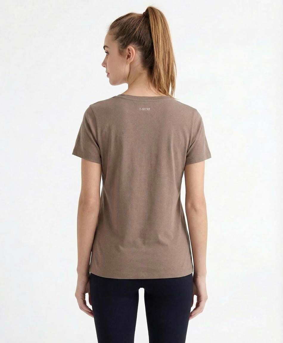 Polera deportiva mujer work hard