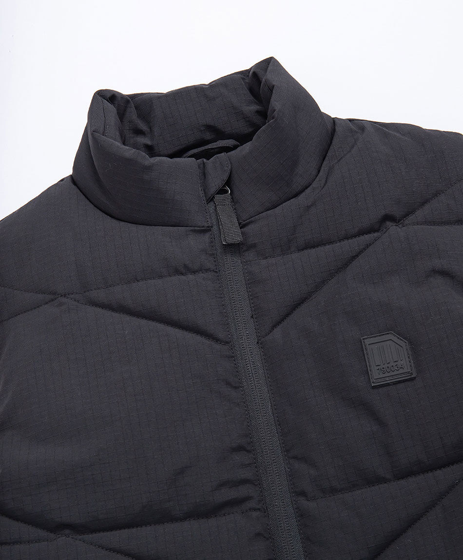 Parka ni&ntilde;o sin mangas negro noche