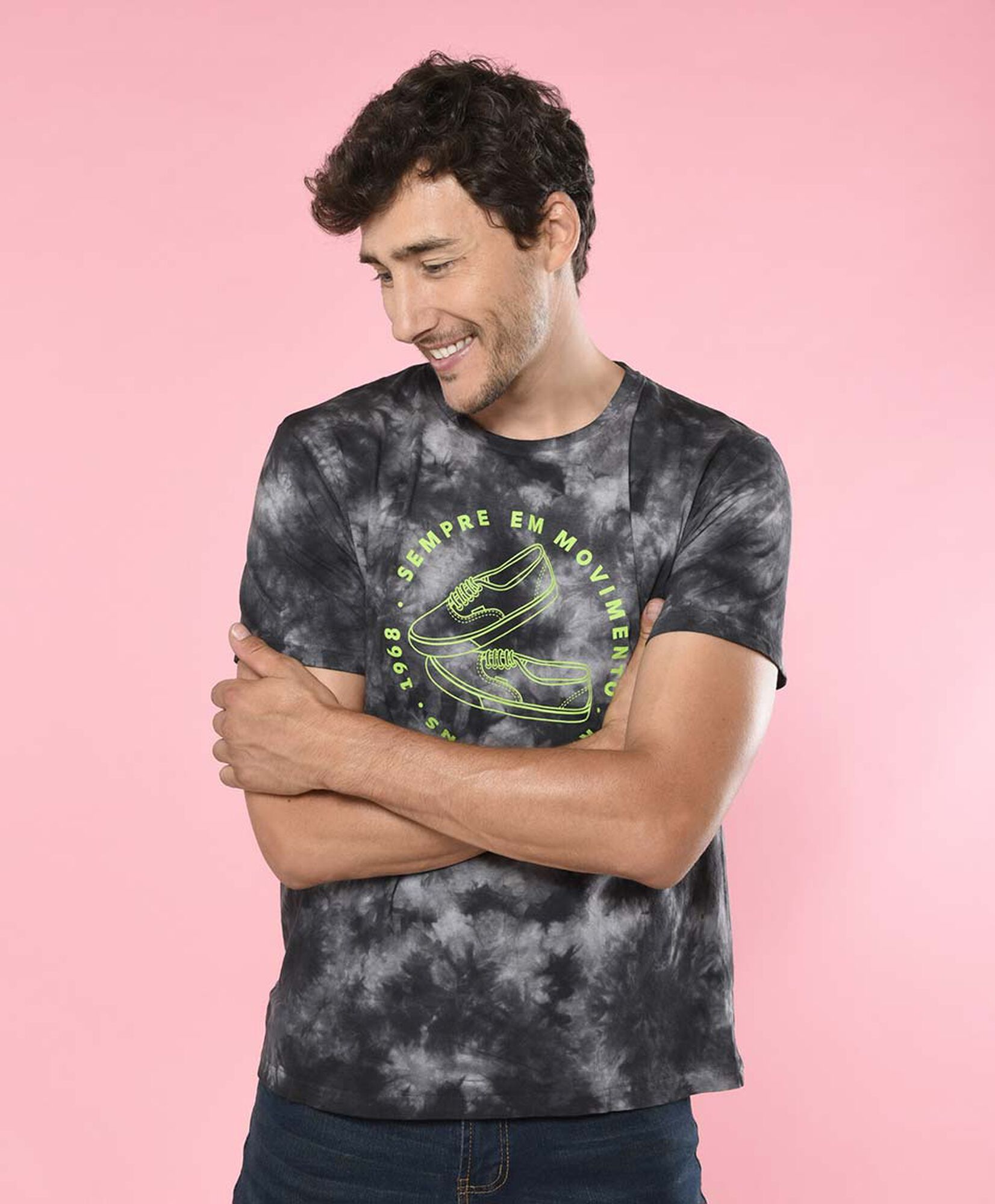 Polera hombre tie dye Polera hombre tie dye