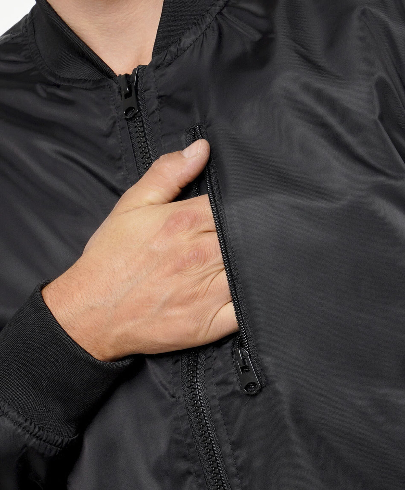 Chaqueta hombre bomber black Chaqueta hombre bomber black