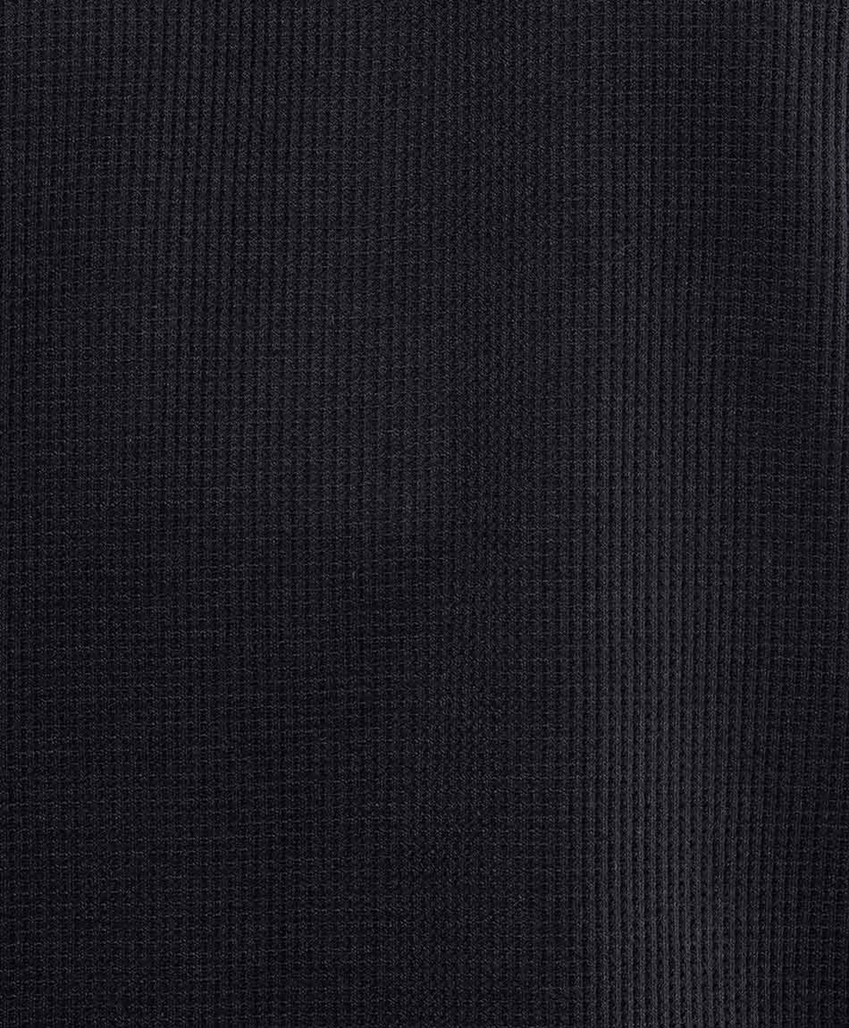 Polera hombre waffle negra Polera hombre waffle negra