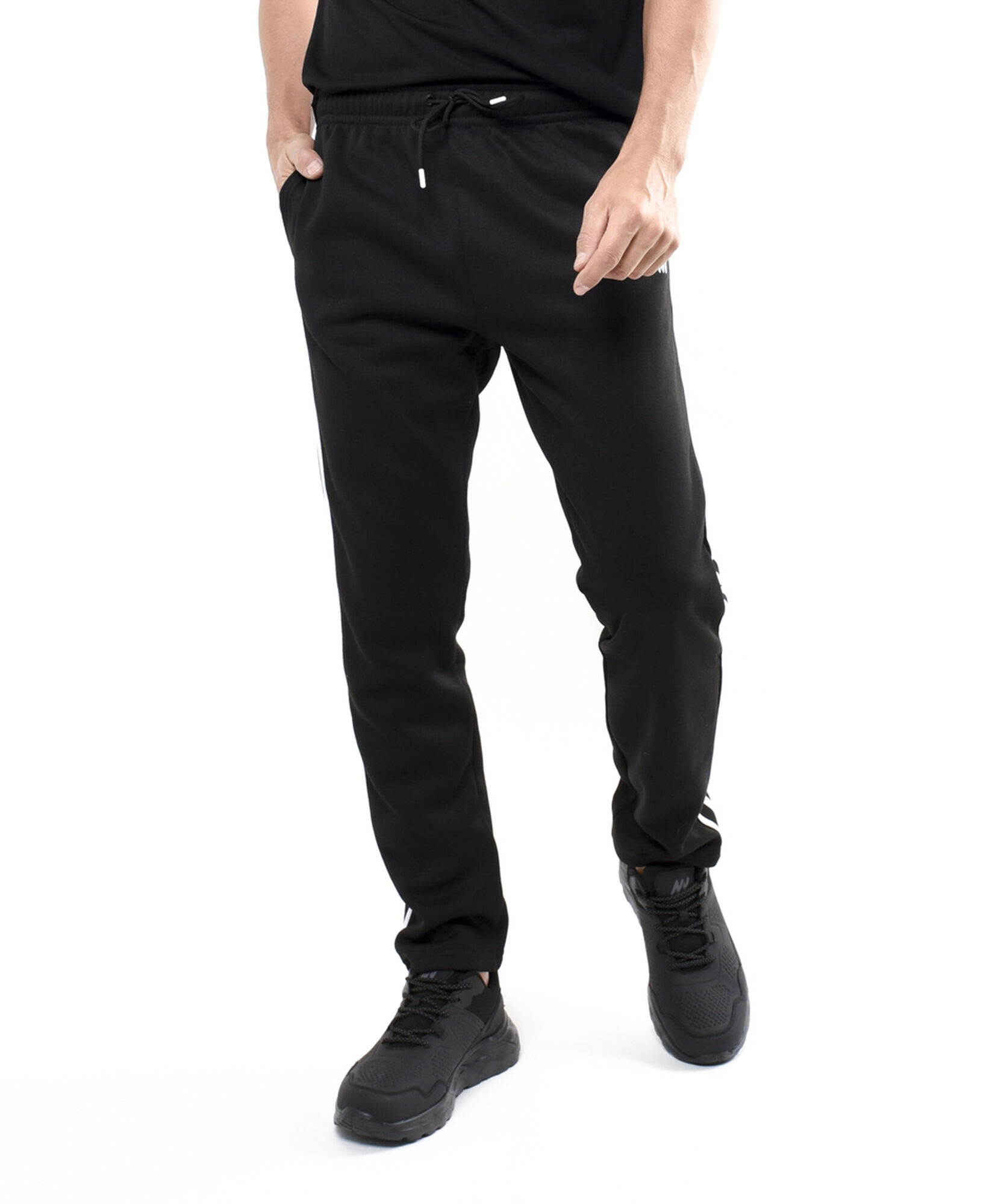 Pantalón deportivo hombre líneas laterales Pantalón deportivo hombre líneas laterales