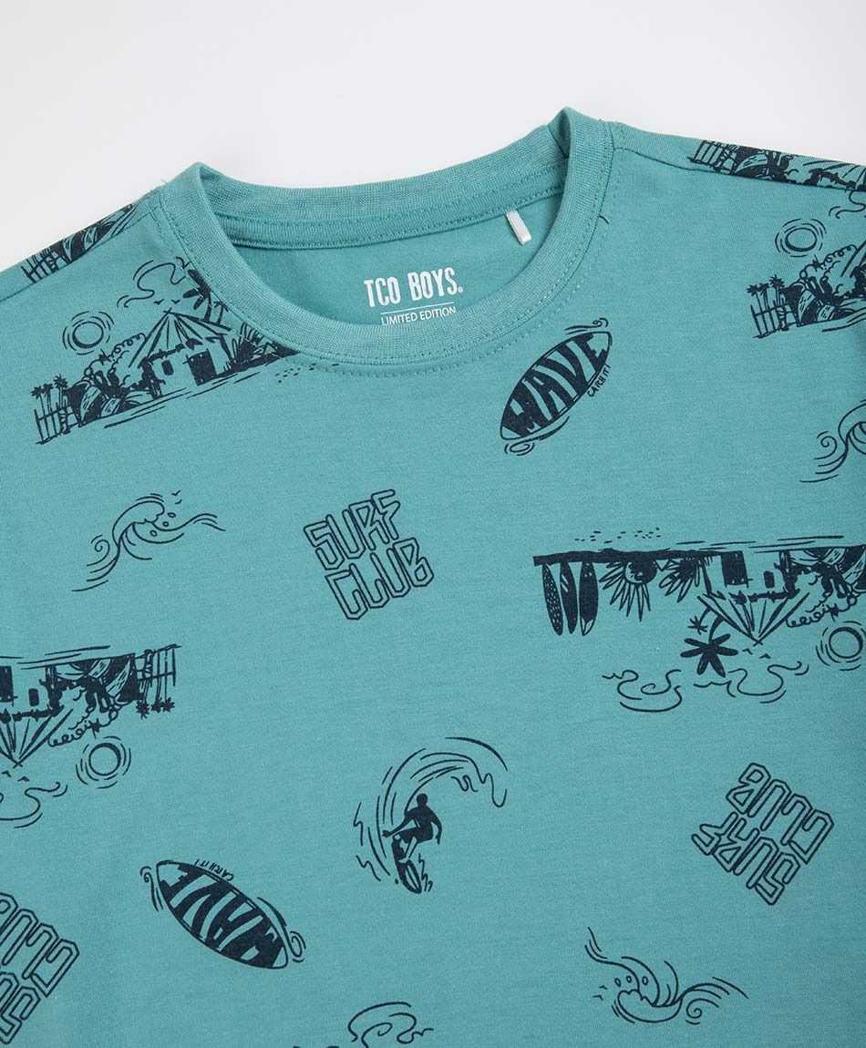 Polera ni&ntilde;o surf club