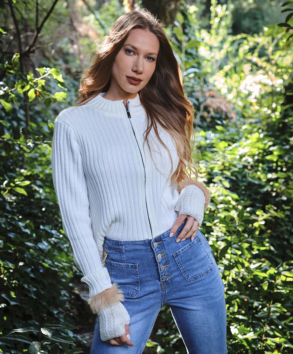 Cardigan mujer canal&eacute;