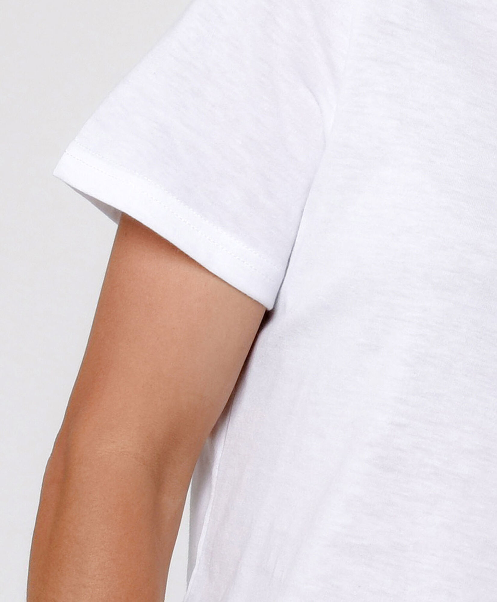 Polera mujer básica blanca Polera mujer básica blanca