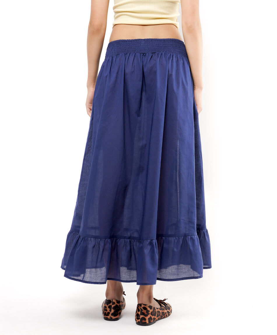 Falda mujer dise&ntilde;o maxi