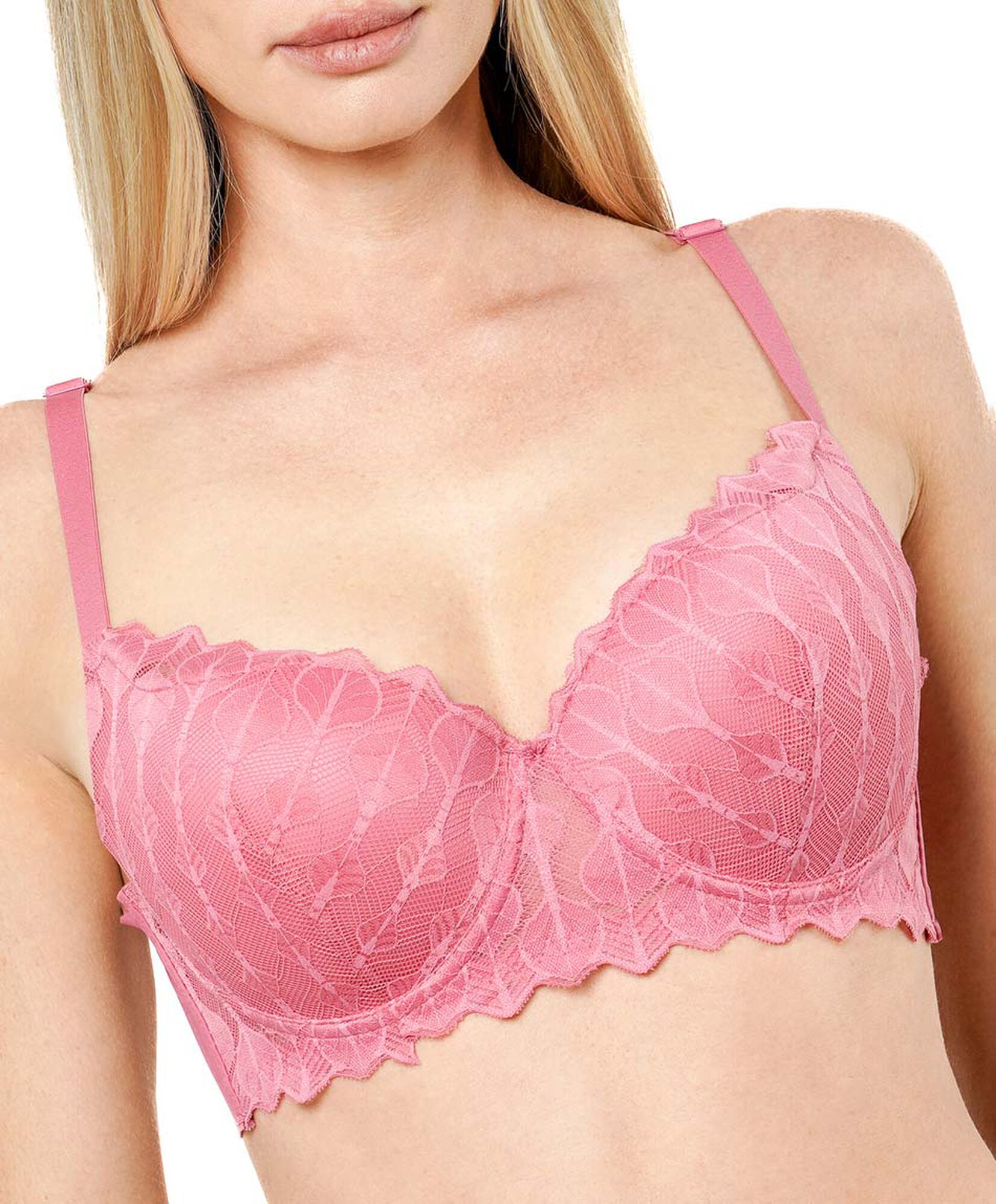 Sostén mujer encajes costado seamless Sostén mujer encajes costado seamless