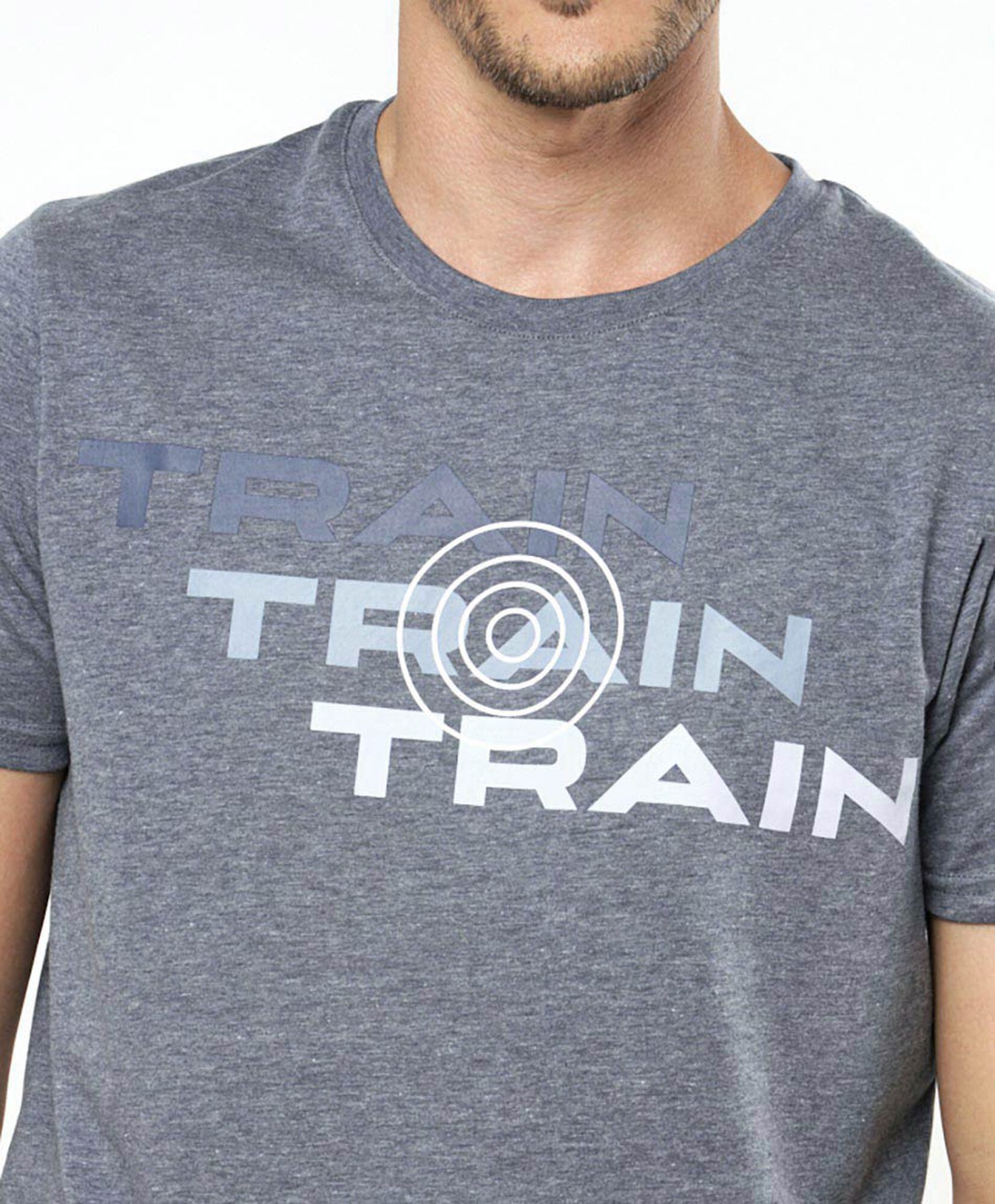 Polera deportiva hombre diseño train Polera deportiva hombre diseño train