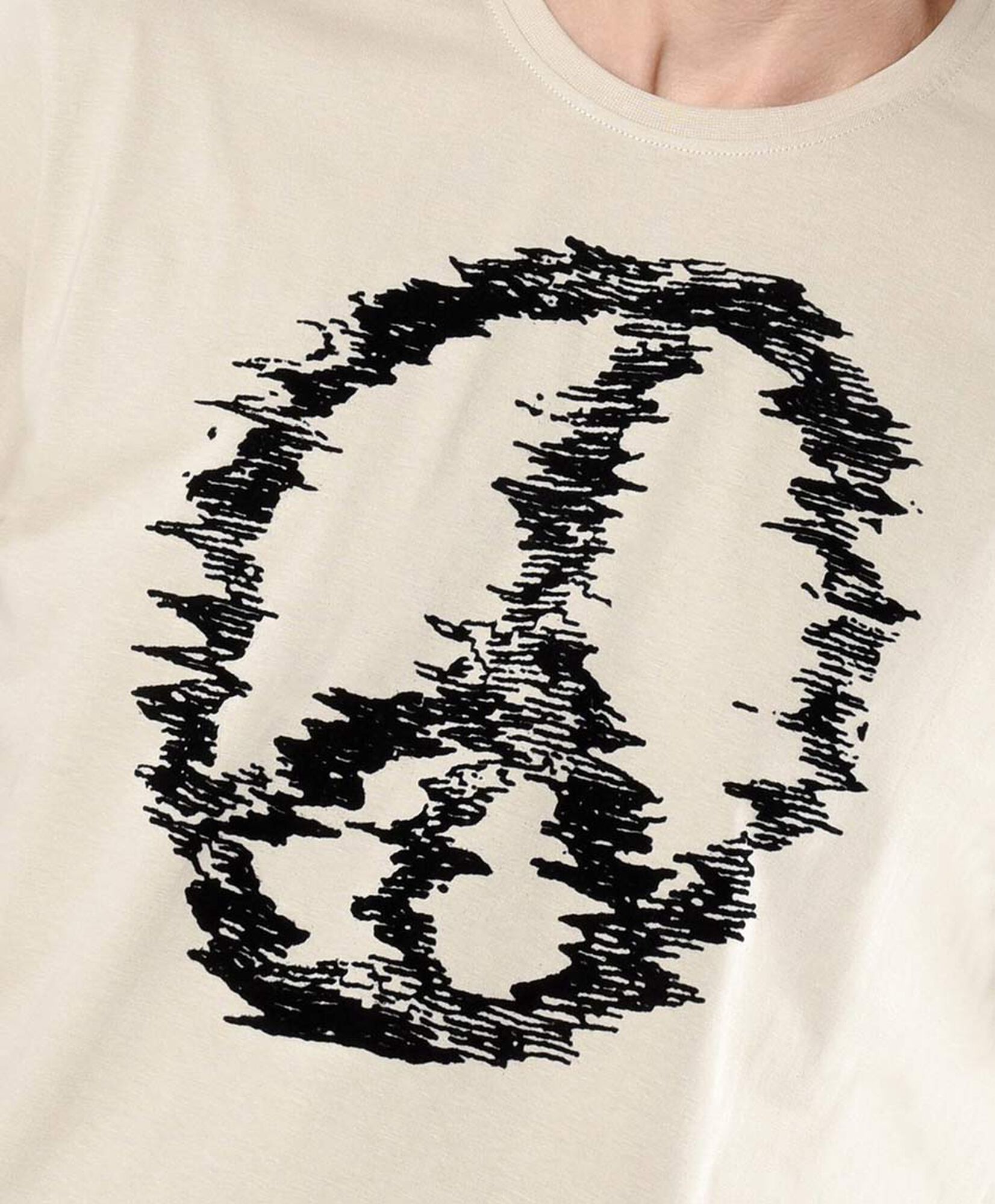 Polera hombre signo paz Polera hombre signo paz