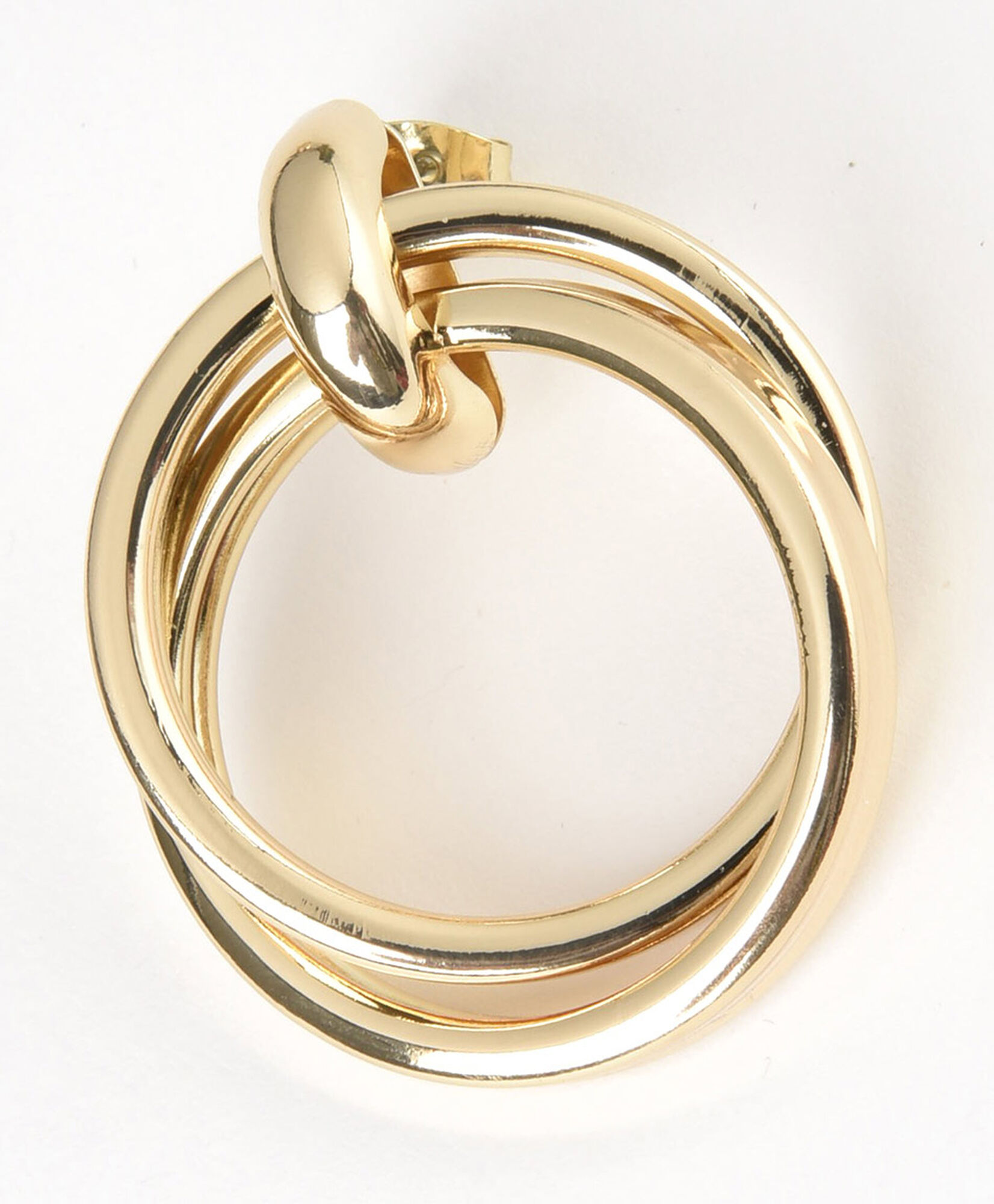 Aros mujer círculos dorados Aros mujer círculos dorados