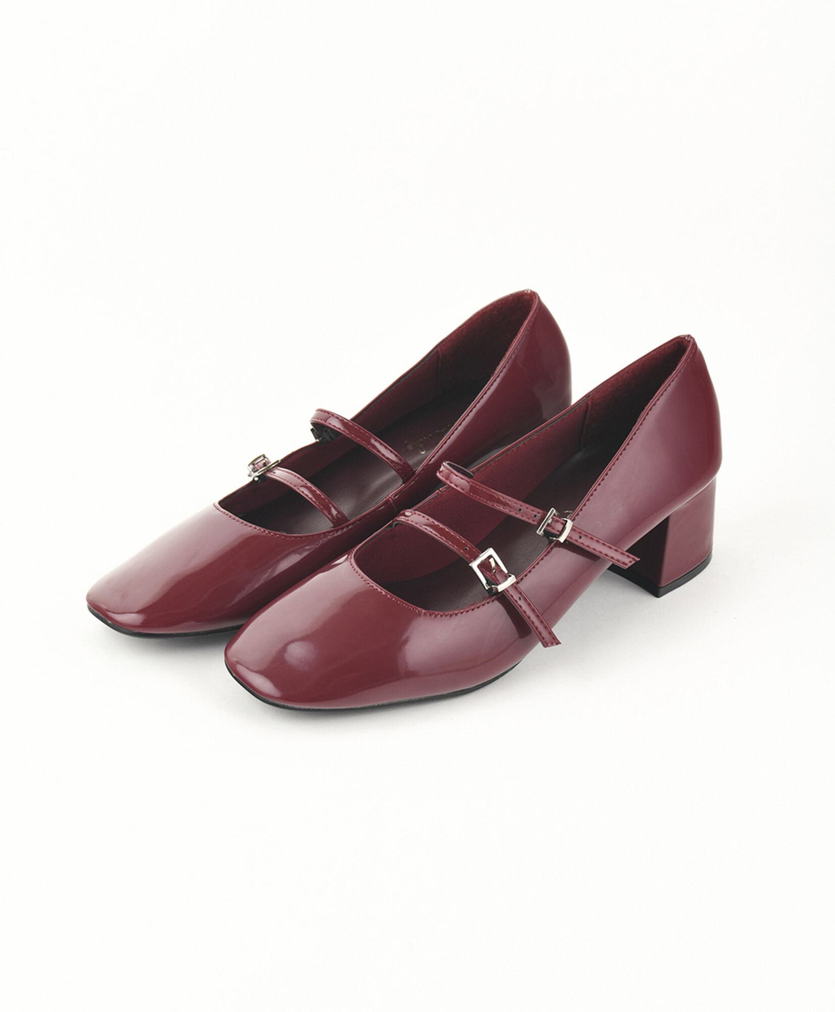 Zapato mujer estilo mary jane burdeo Zapato mujer estilo mary jane burdeo