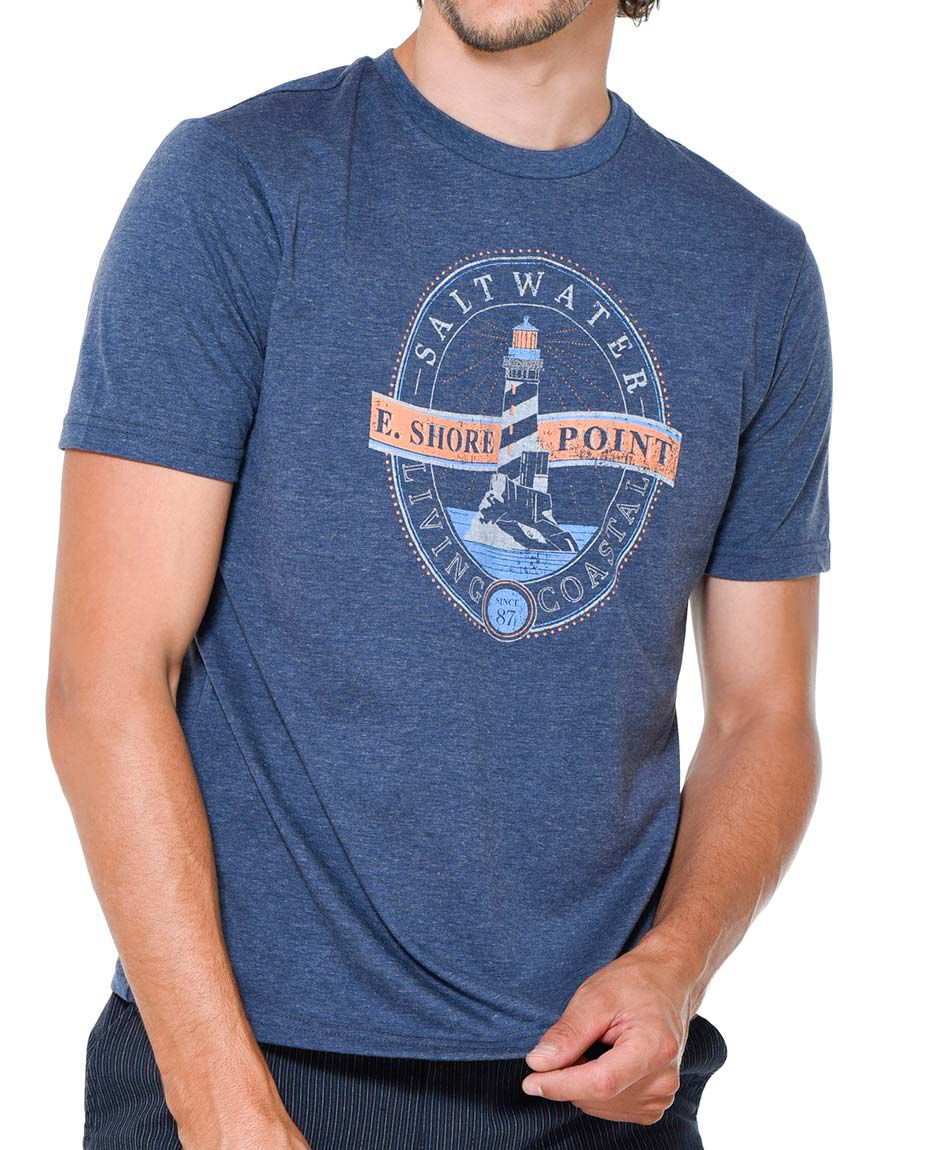 Polera hombre estampada