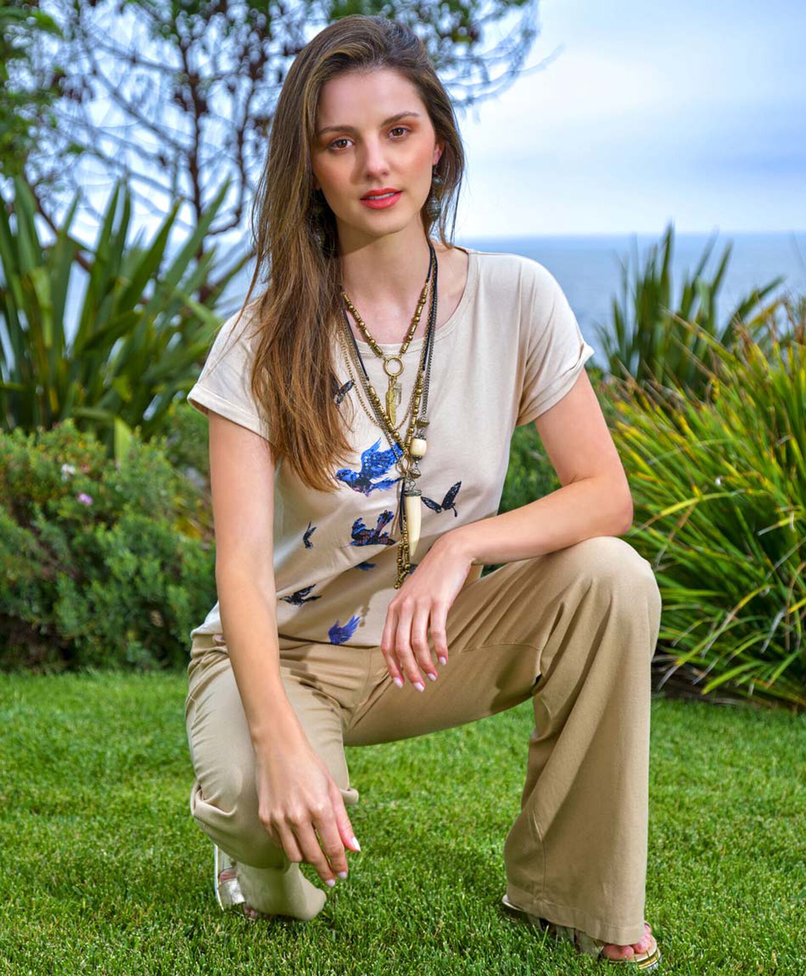 Pantalon palazzo Pantalon palazzo