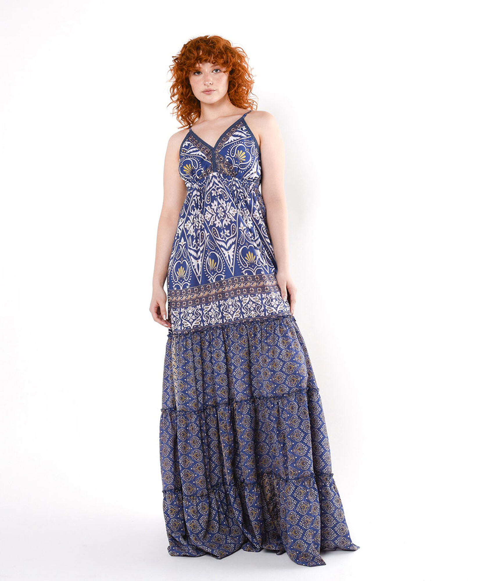 Vestido mujer print maxi Vestido mujer print maxi
