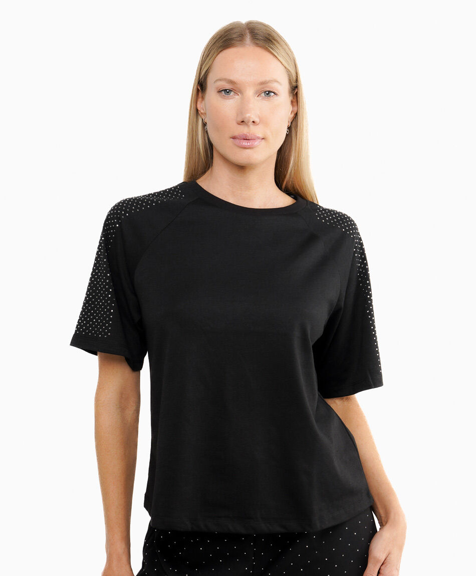 Polera mujer brillo estelar