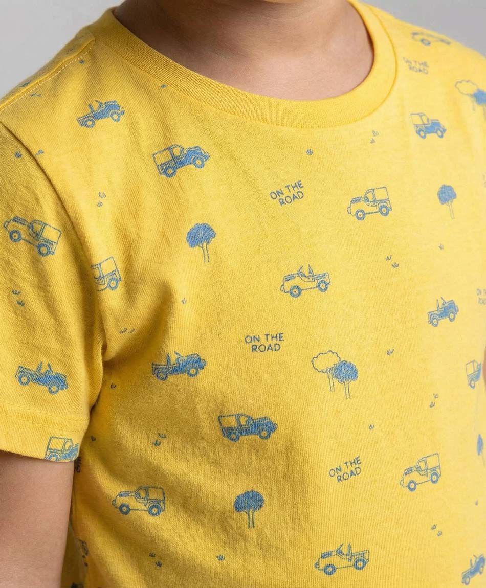 Polera beb&eacute; autitos