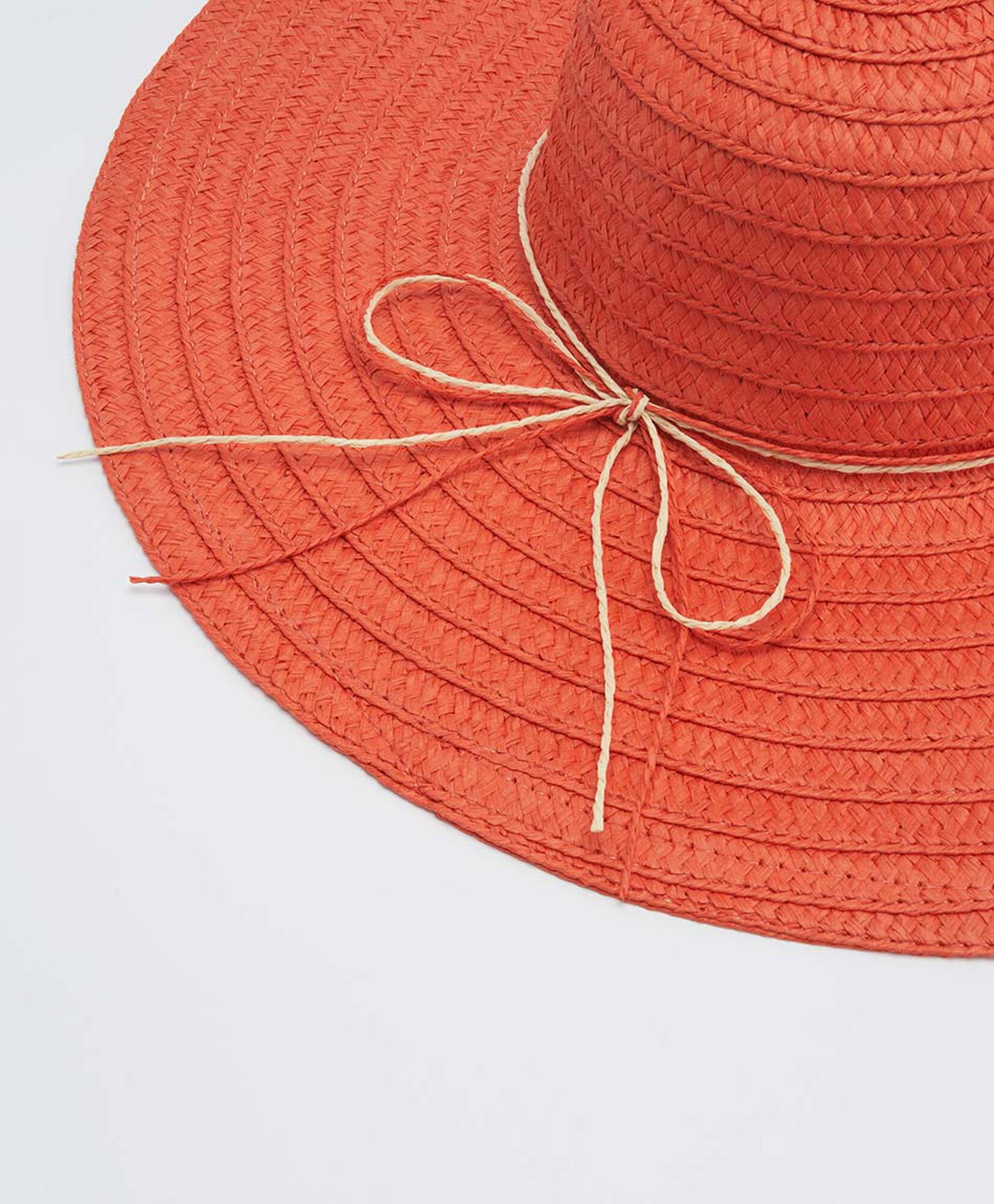 Sombrero mujer terracota Sombrero mujer terracota