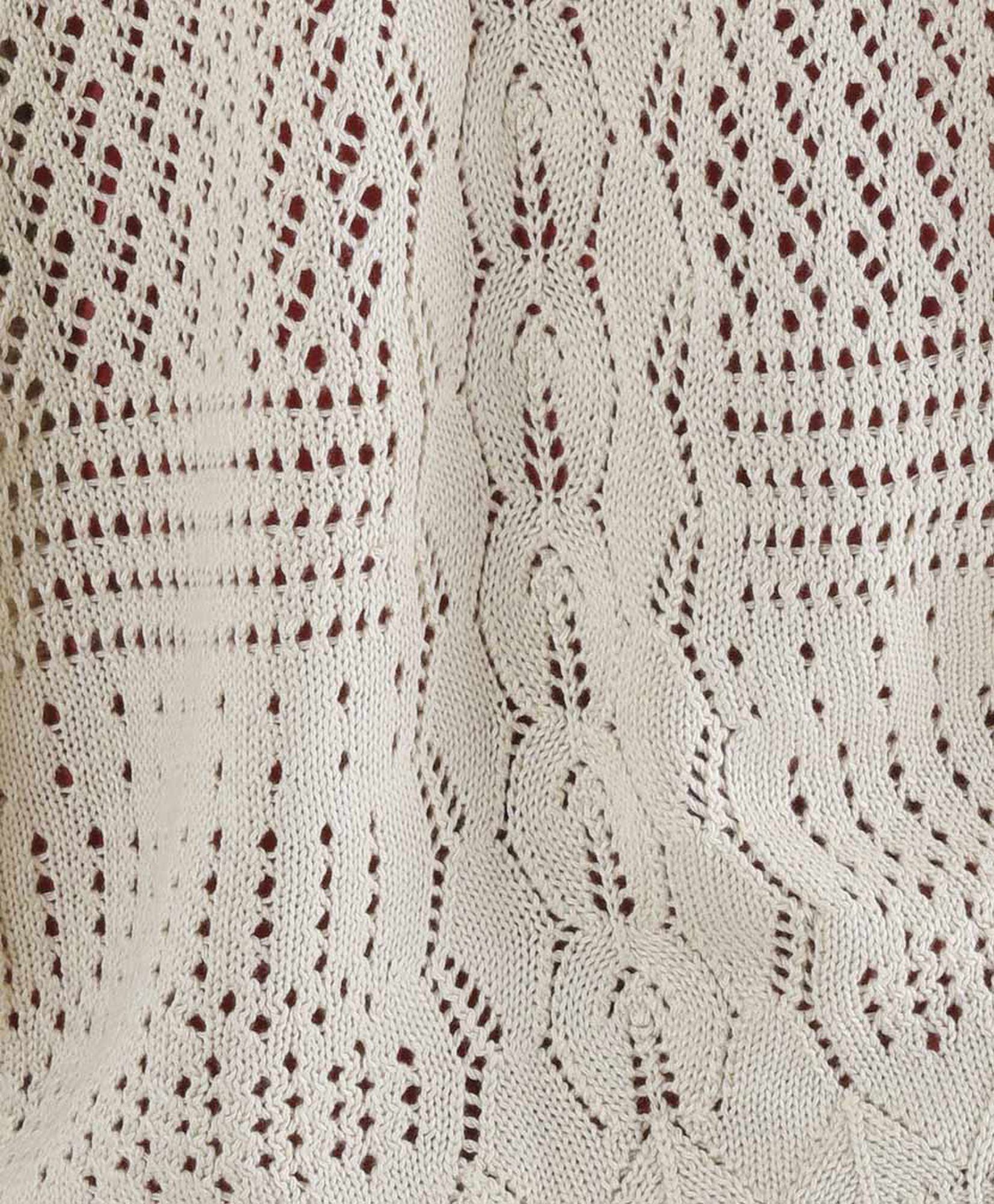 Cardigan mujer calados manga corta Cardigan mujer calados manga corta