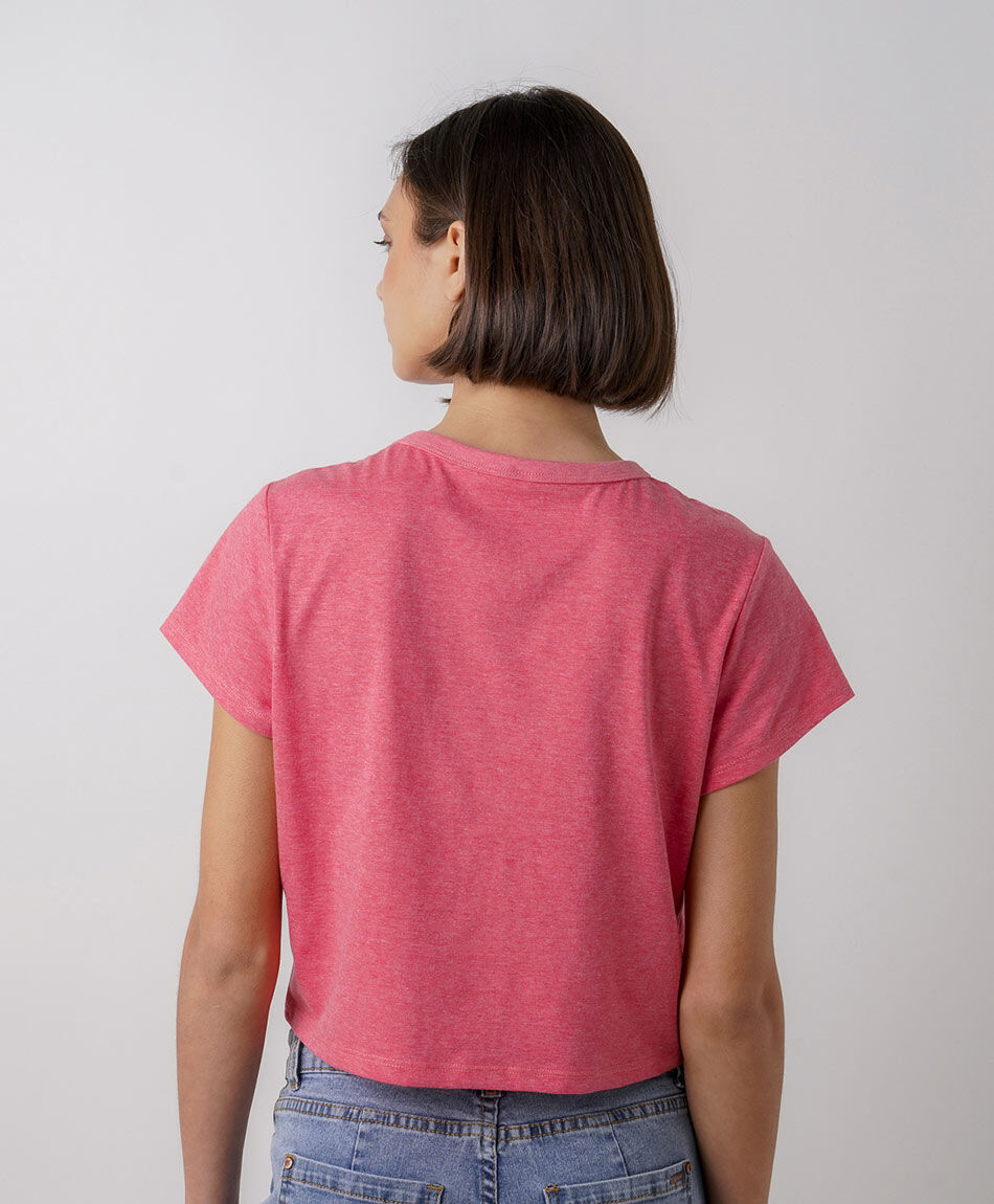 Polera mujer cupido crop