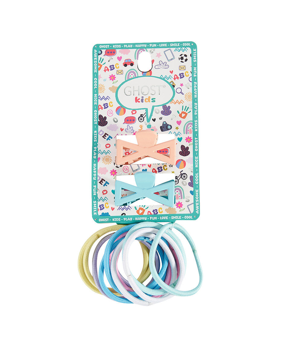 Set colet + pinches infantil colores