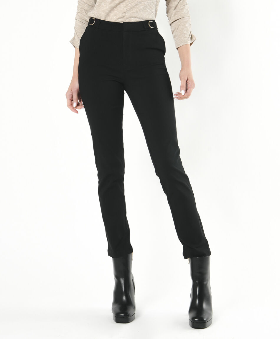 Pantal&oacute;n mujer argollas