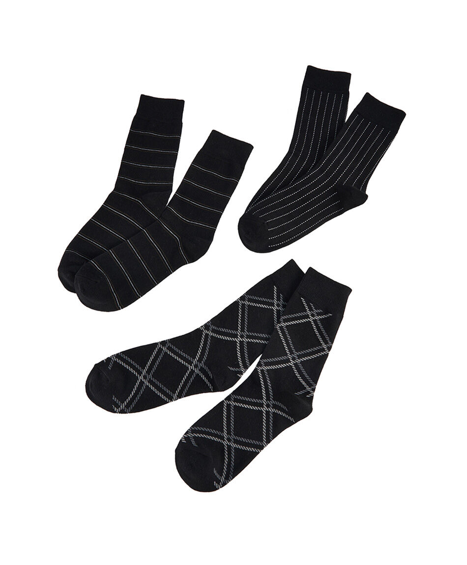 Pack 3 calcetines hombre