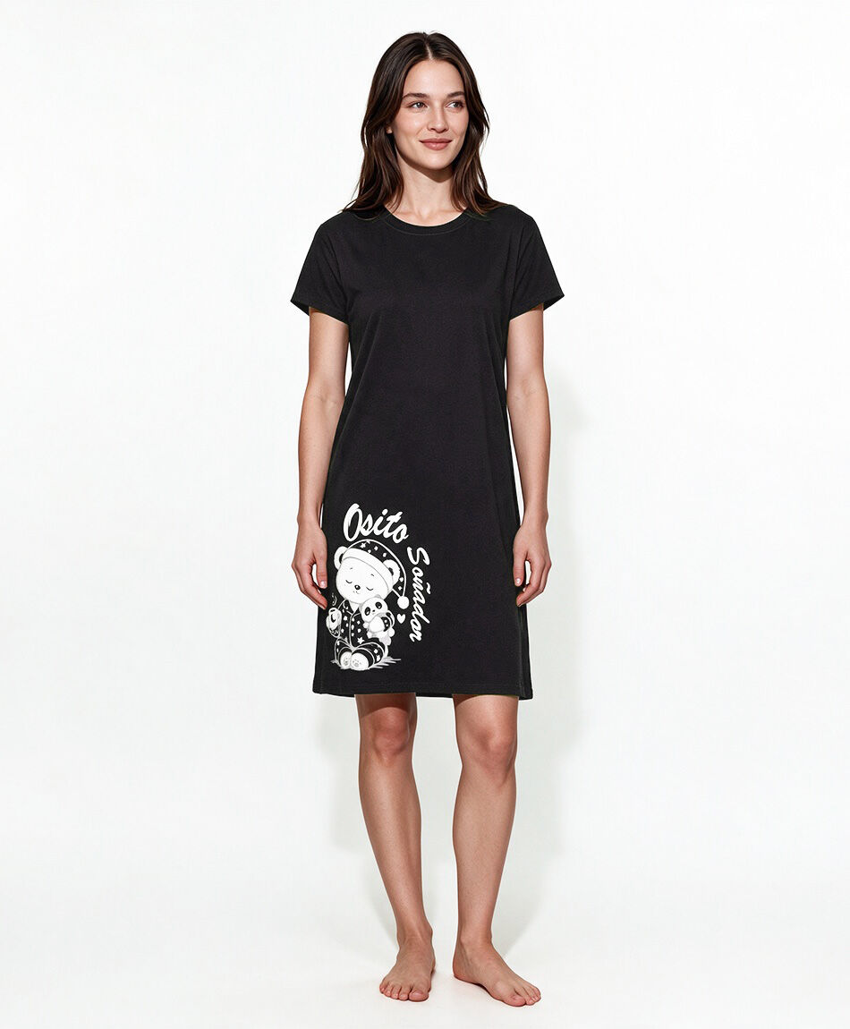 Camisa de dormir mujer osito
