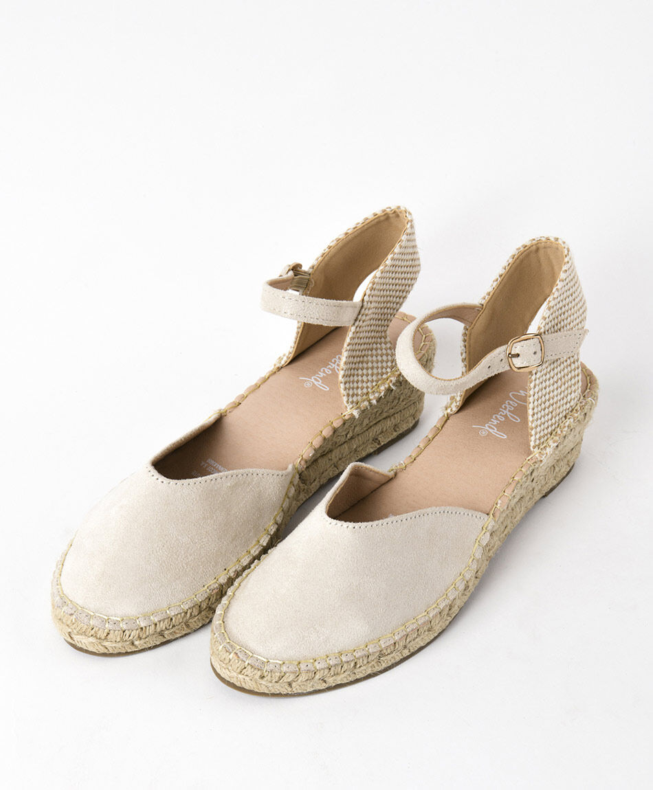Alpargata mujer beige