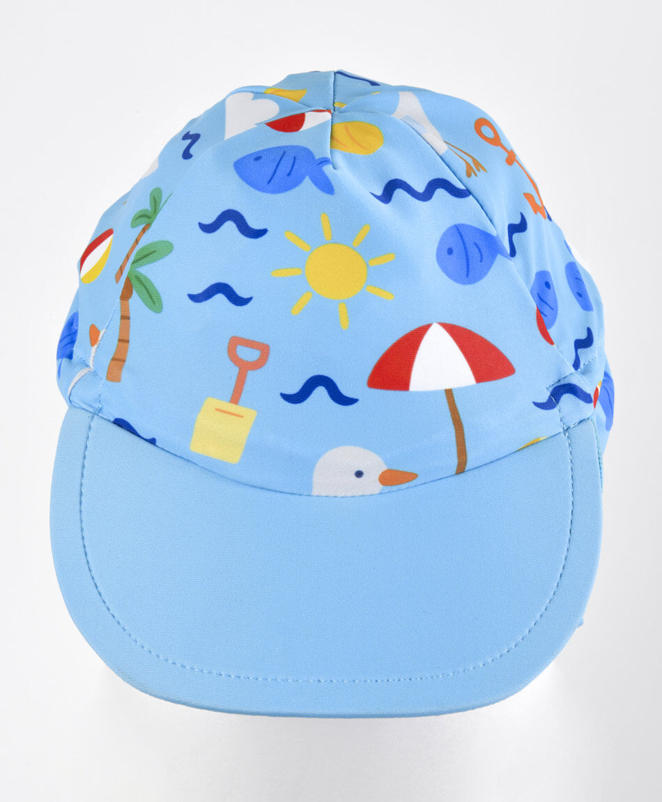 Gorro beb&eacute; agua playa